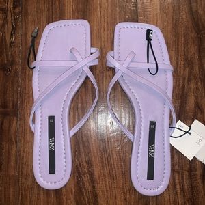 Zara Flat Strappy Sandals